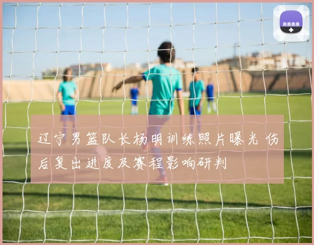 辽宁男篮队长杨明训练照片曝光 伤后复出进度及赛程影响研判